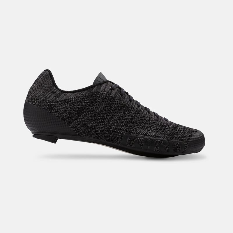 Giro Empire E70 Knit Mens Road Cycling Shoe − 46.5 Black/Charcoal Heather 2020